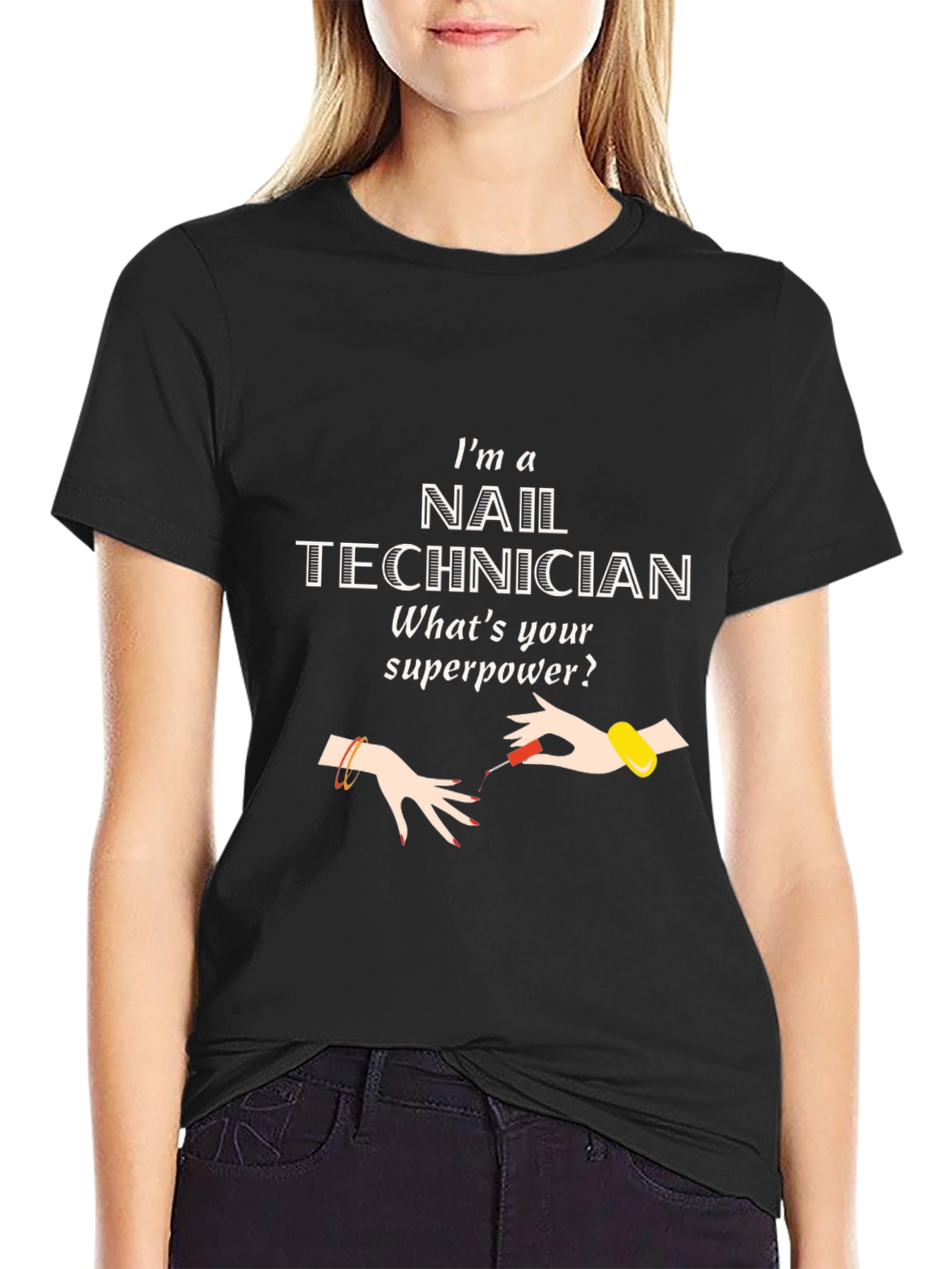 Nail Technician Superpower T-Shirt