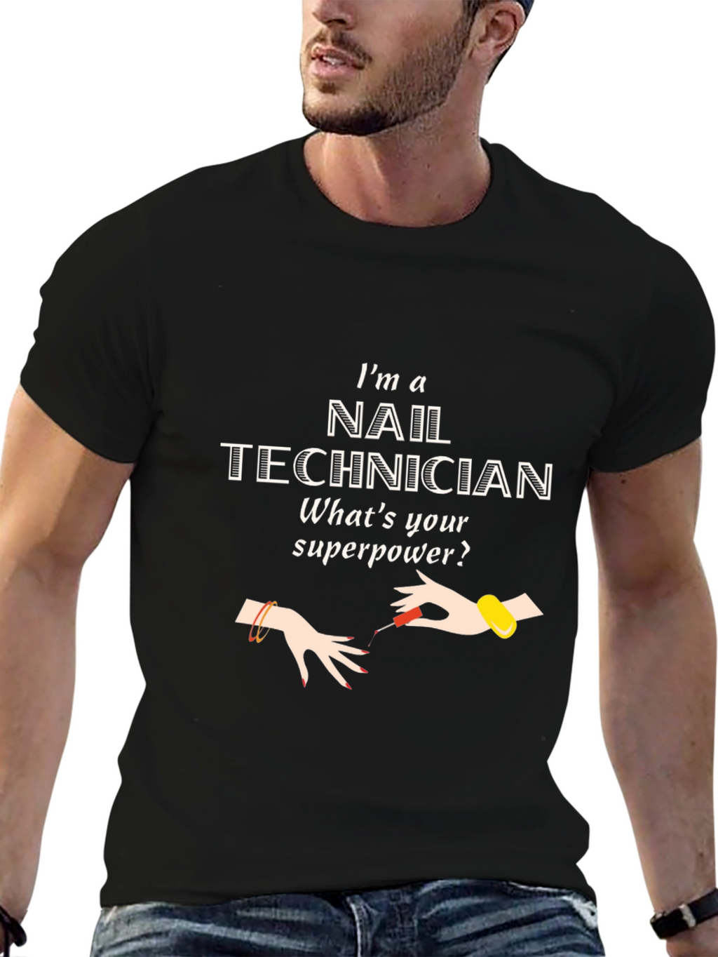 Nail Technician Superpower T-Shirt