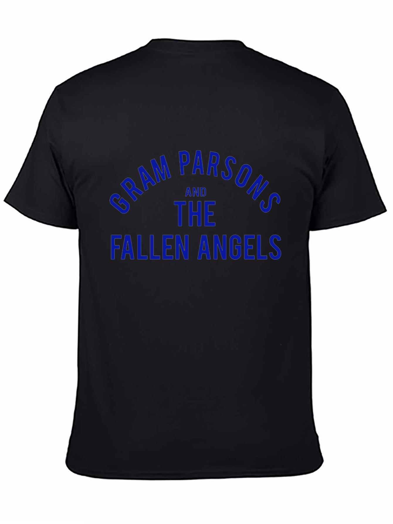 Gram Parsons and the Fallen Angels Black T-Shirt