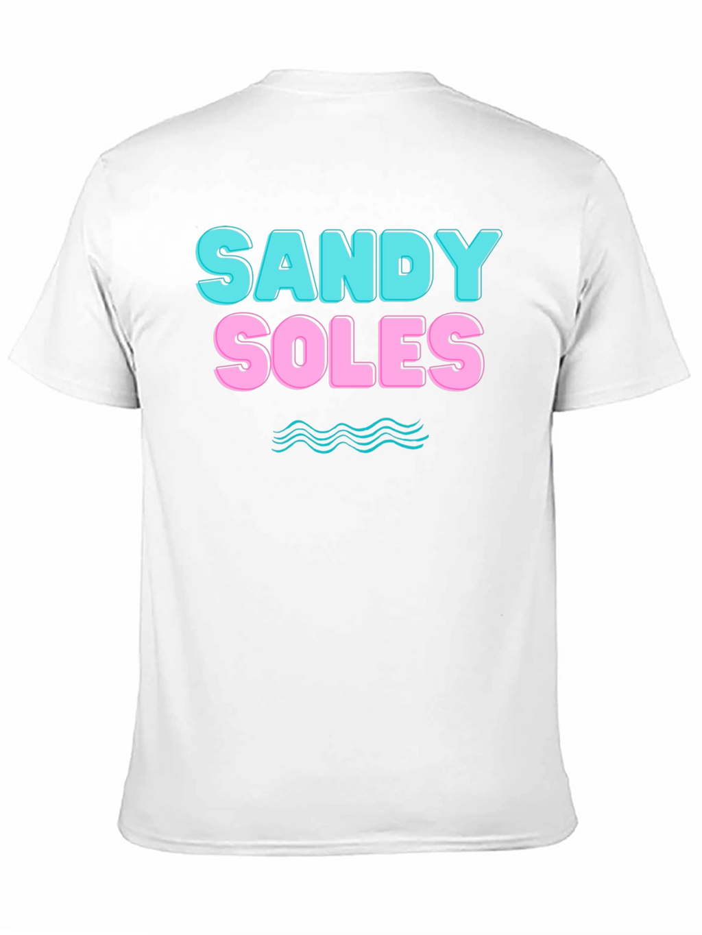 Sandy Soles Graphic Print T-Shirt - Black