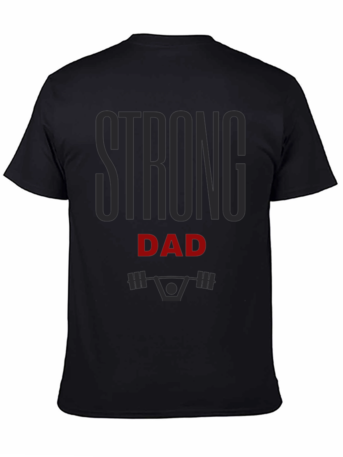 Strong Dad Graphic Tee - Black
