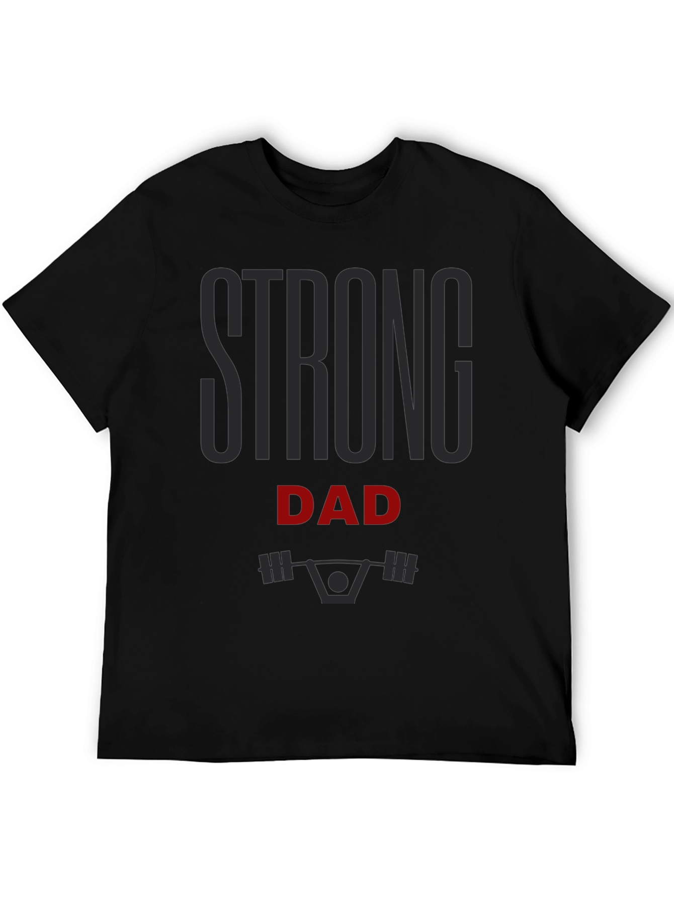 Strong Dad Graphic Tee - Black