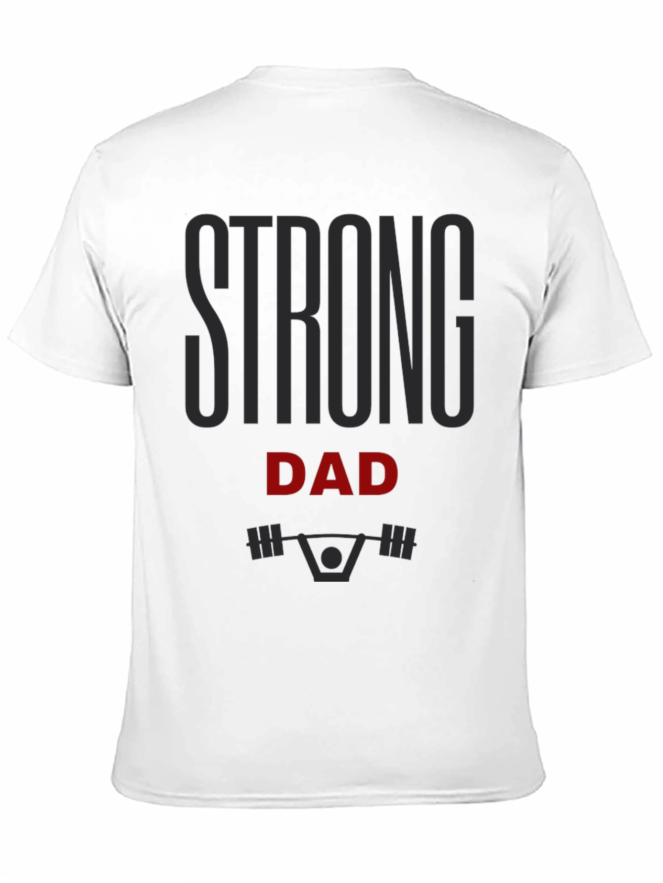 Strong Dad Graphic Tee - Black