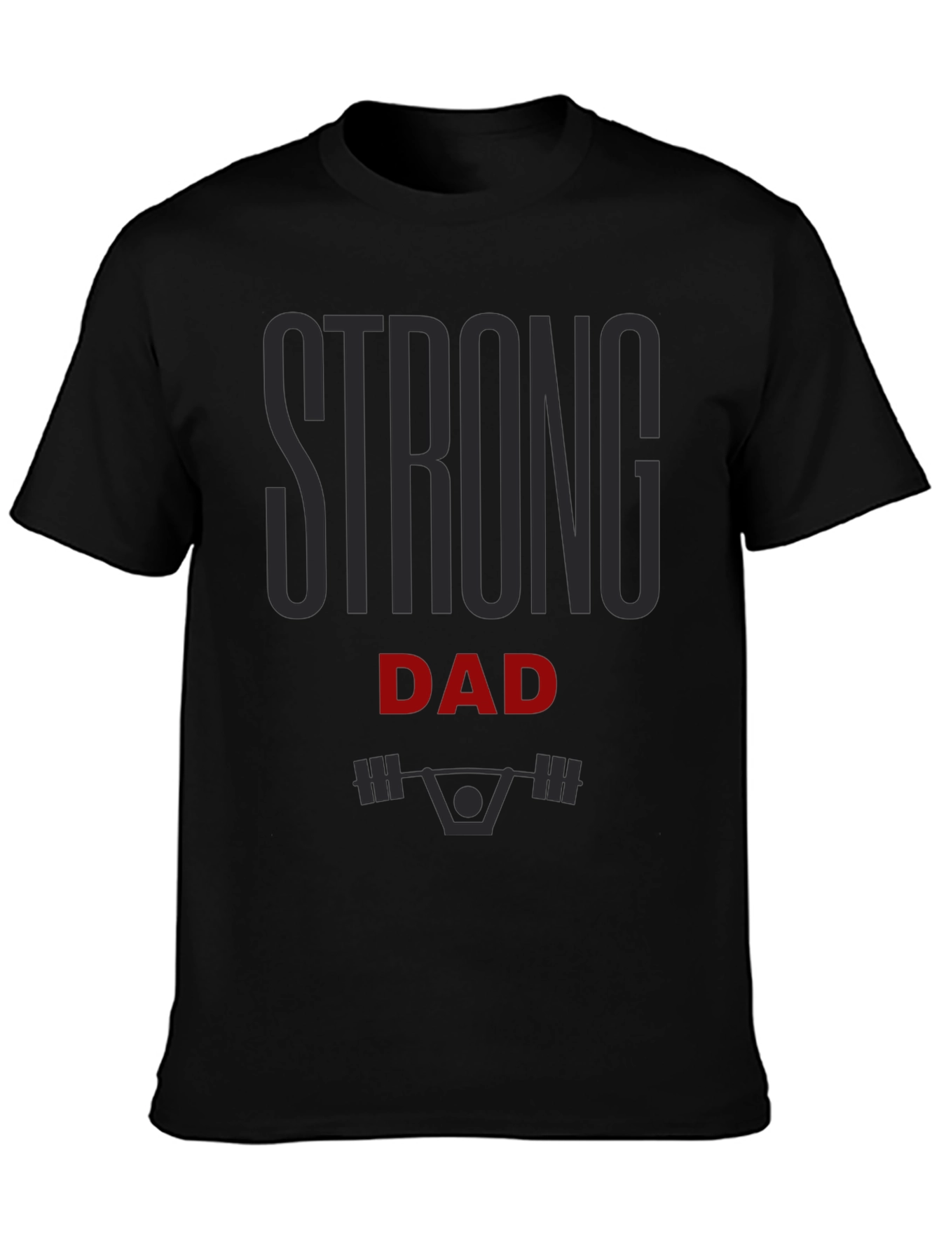Strong Dad Graphic Tee - Black