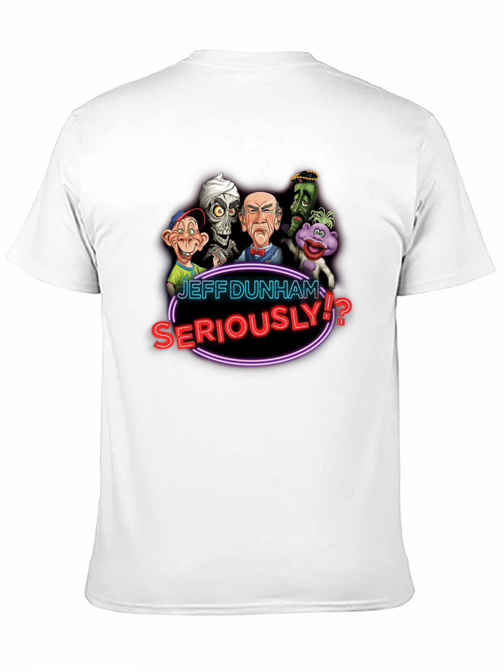 Jeff Dunham Seriously T-Shirt Black