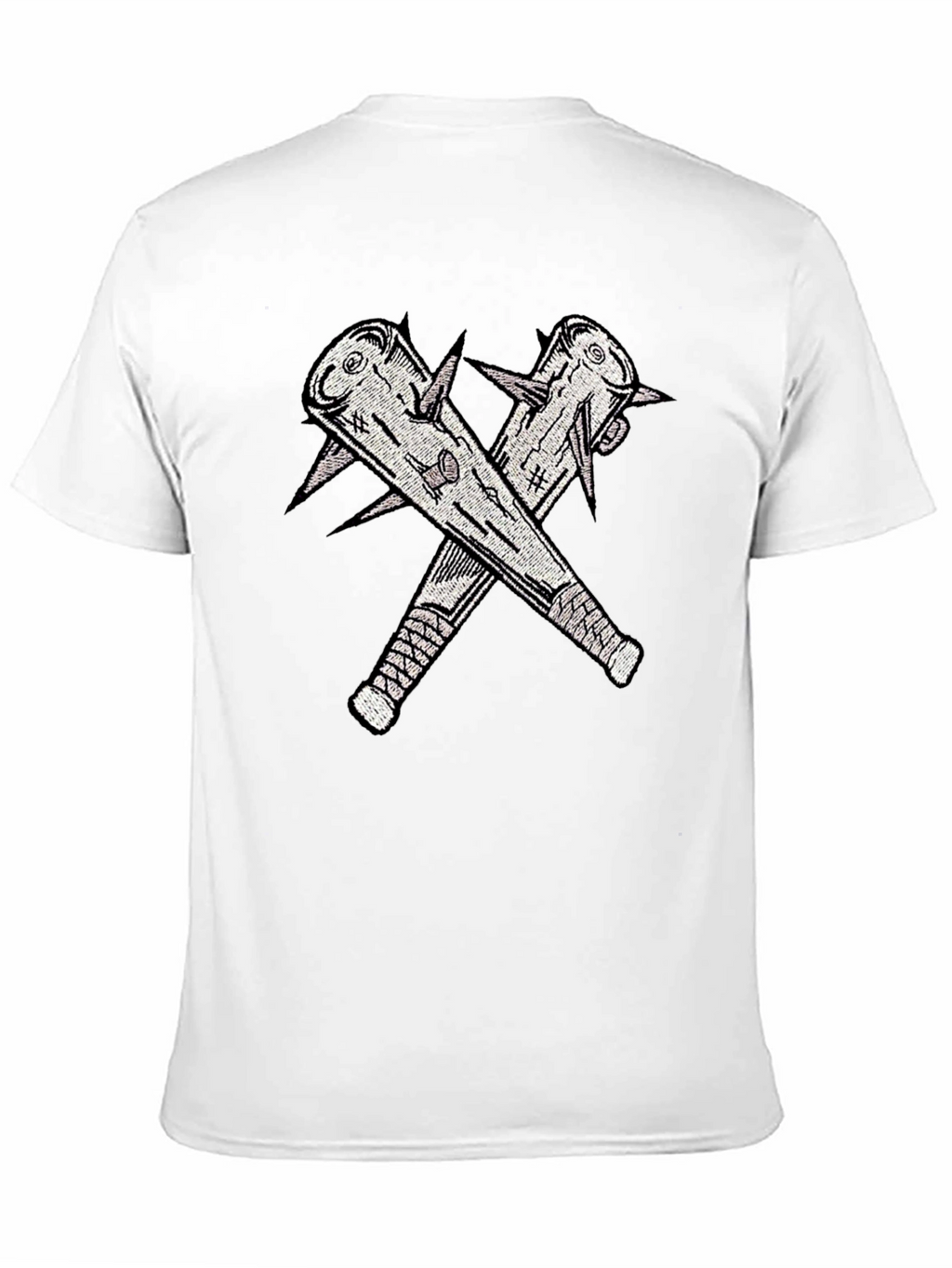 Spiked Club Graphic Black T-Shirt