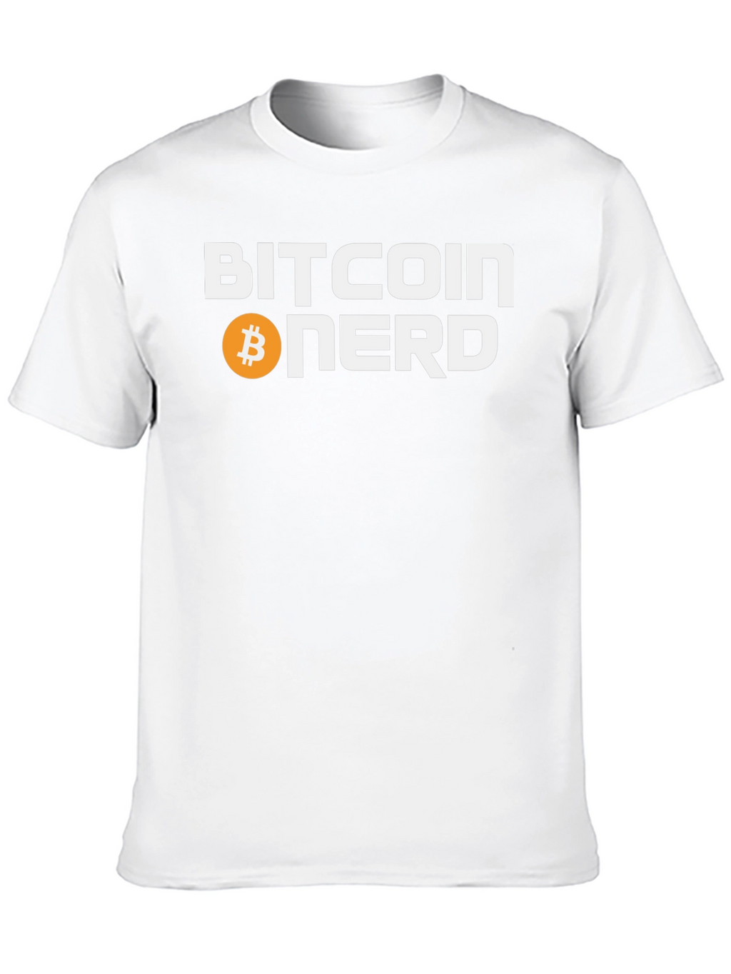 Bitcoin Nerd Graphic T-Shirt - Cryptocurrency Tee