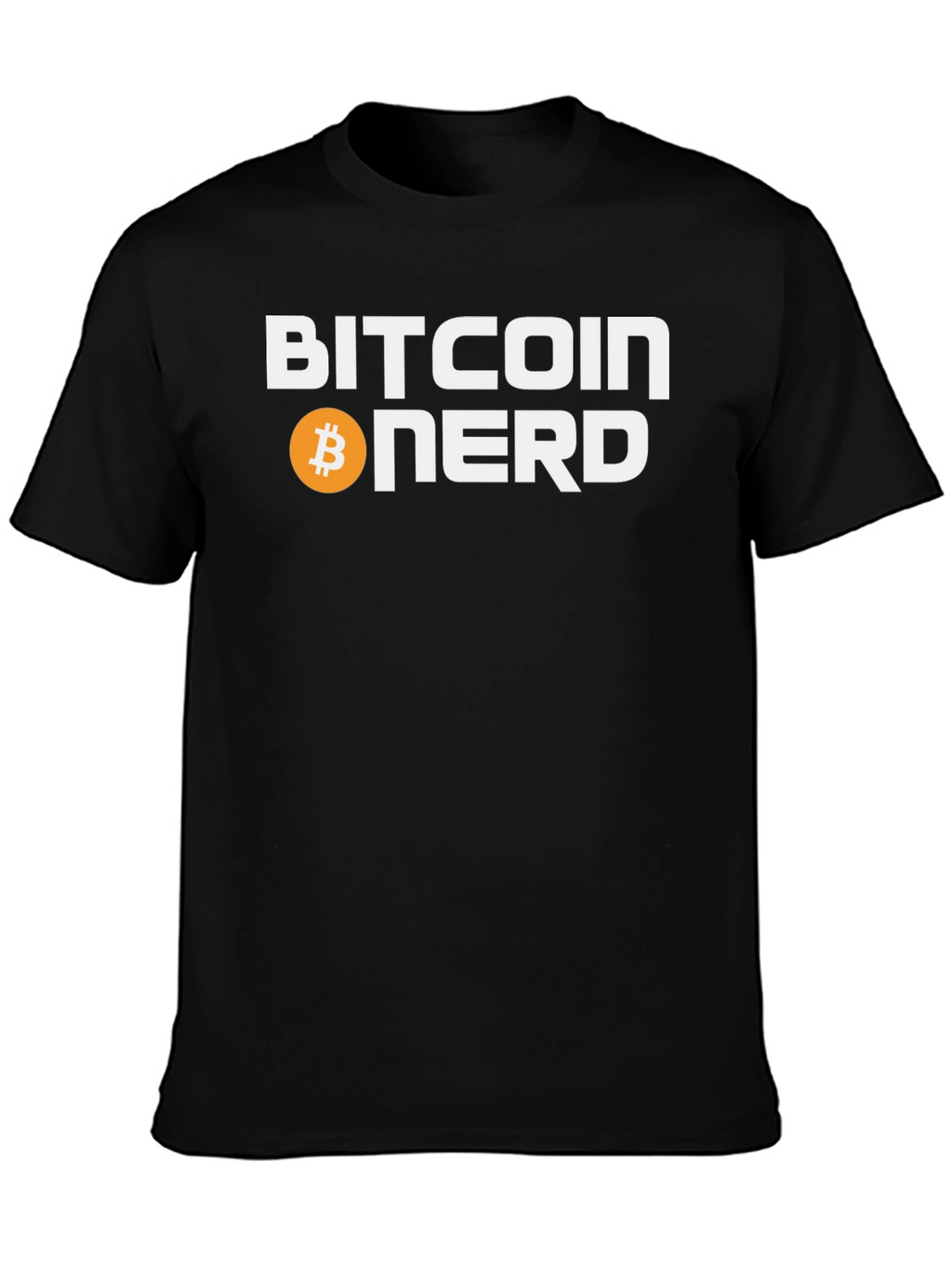 Bitcoin Nerd Graphic T-Shirt - Cryptocurrency Tee