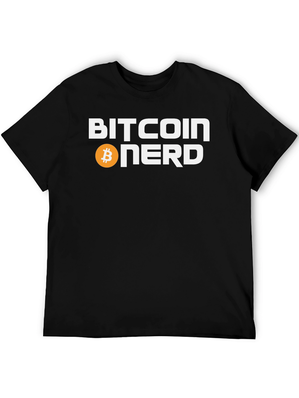 Bitcoin Nerd Graphic T-Shirt - Cryptocurrency Tee
