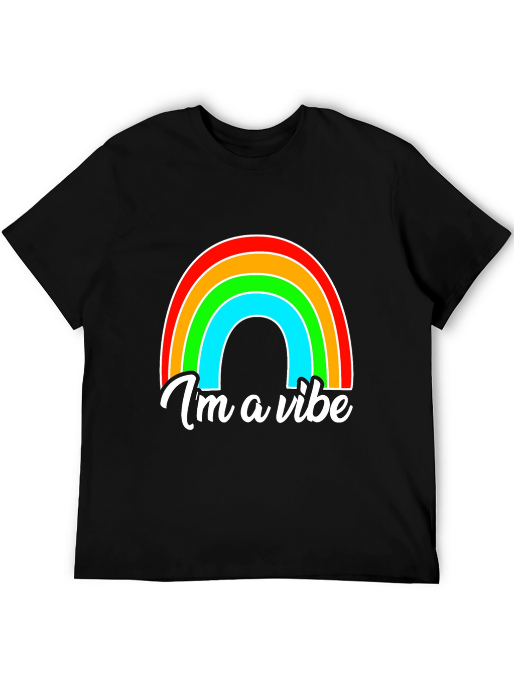 Im a Vibe Rainbow Graphic Tee