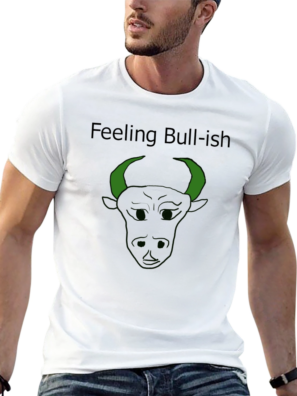 Feeling Bull-ish Graphic T-Shirt