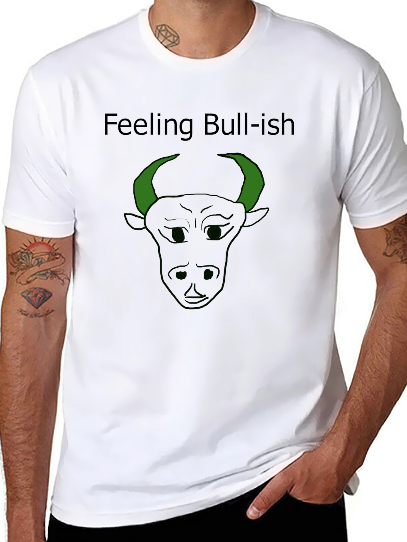 Feeling Bull-ish Graphic T-Shirt