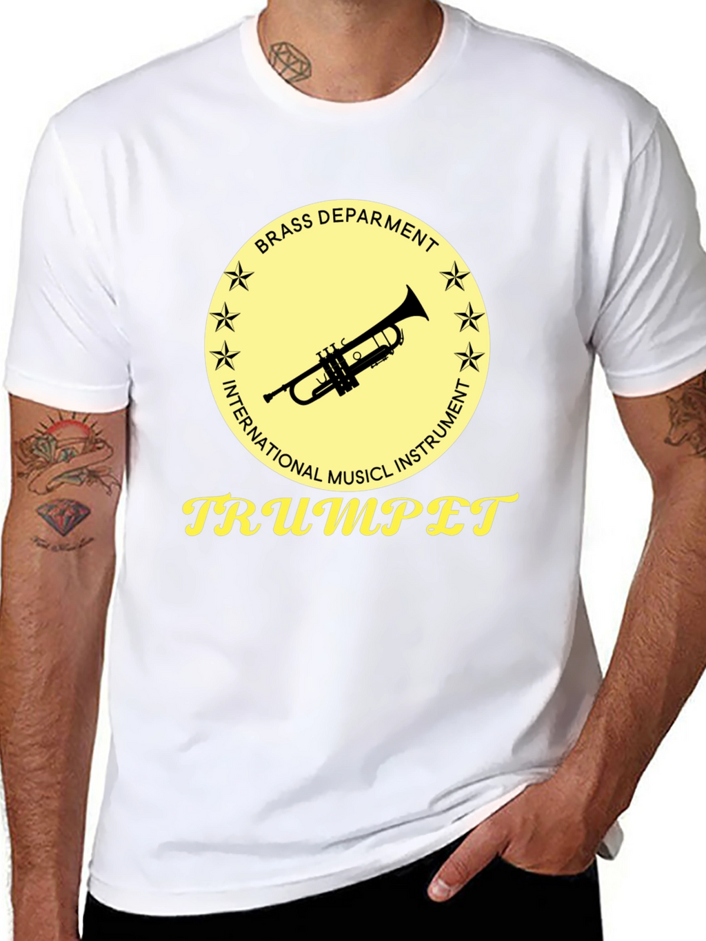 Brass Department Trumpet T-Shirt