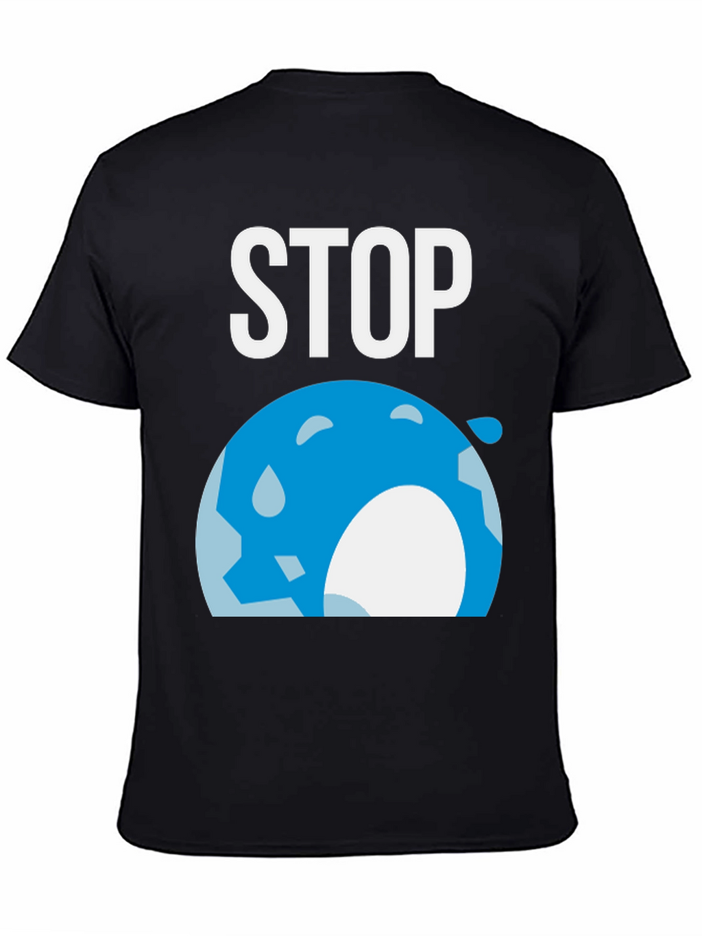Stop Global Warming Graphic T-Shirt