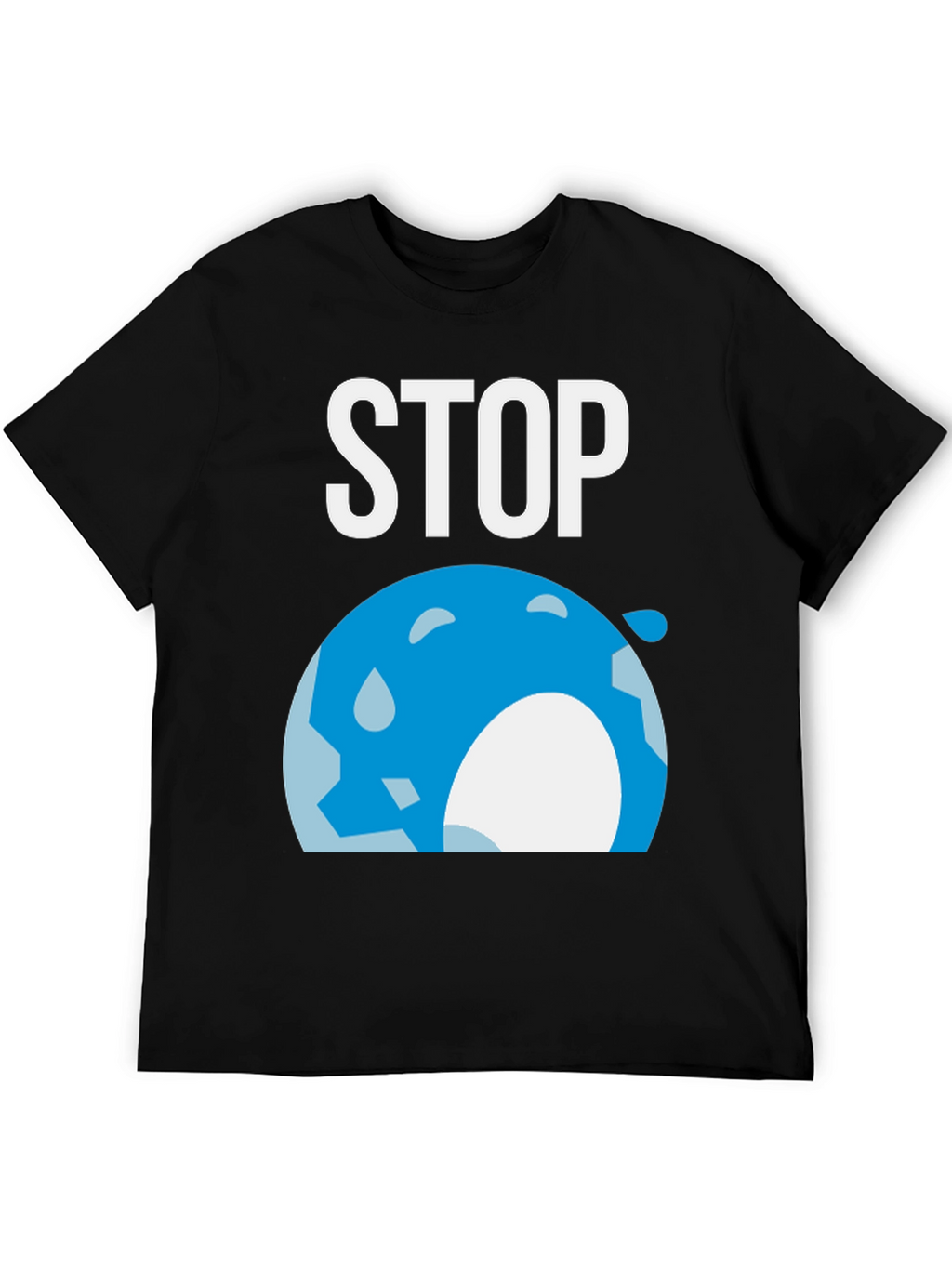 Stop Global Warming Graphic T-Shirt