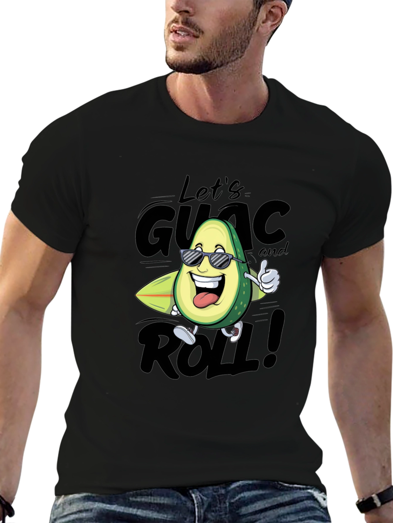 Guac and Roll Avocado T-Shirt
