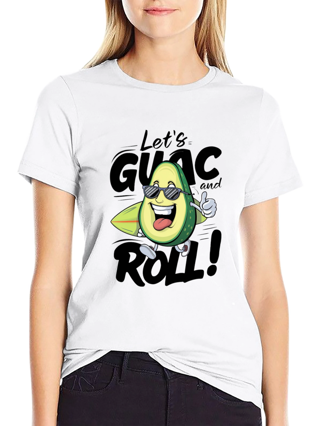 Guac and Roll Avocado T-Shirt