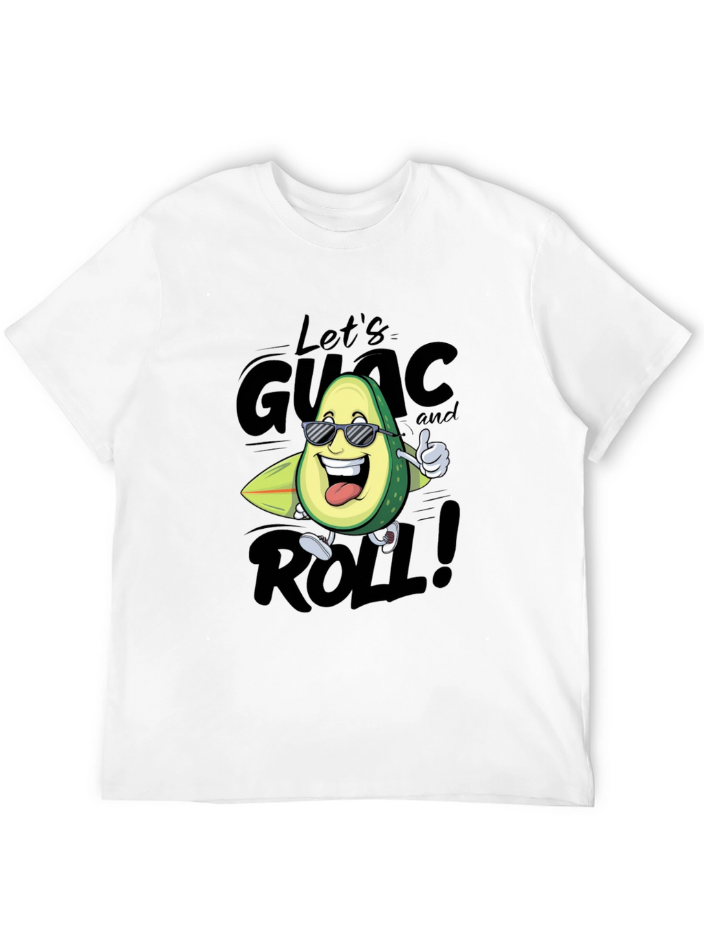 Guac and Roll Avocado T-Shirt