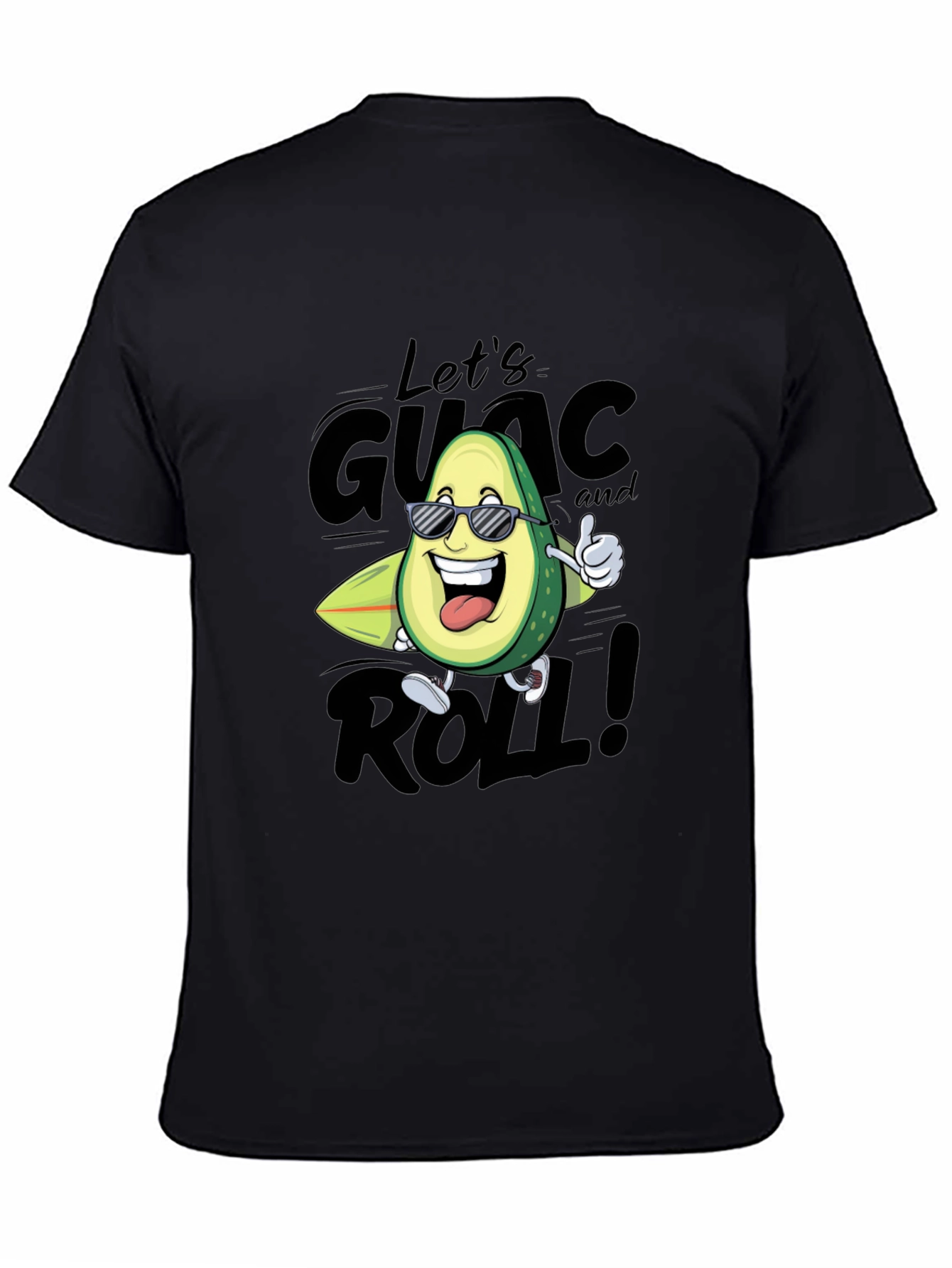 Guac and Roll Avocado T-Shirt
