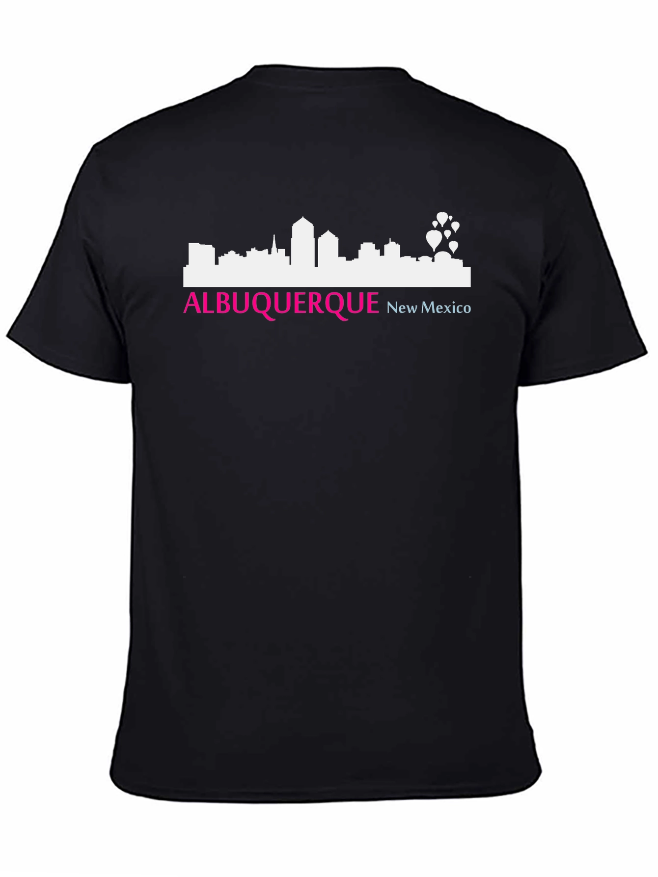 Albuquerque New Mexico Skyline Graphic T-Shirt