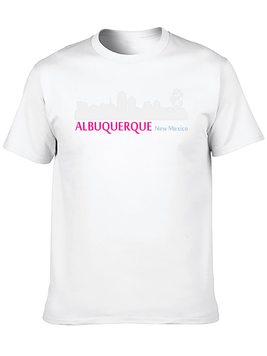 Albuquerque New Mexico Skyline Graphic T-Shirt