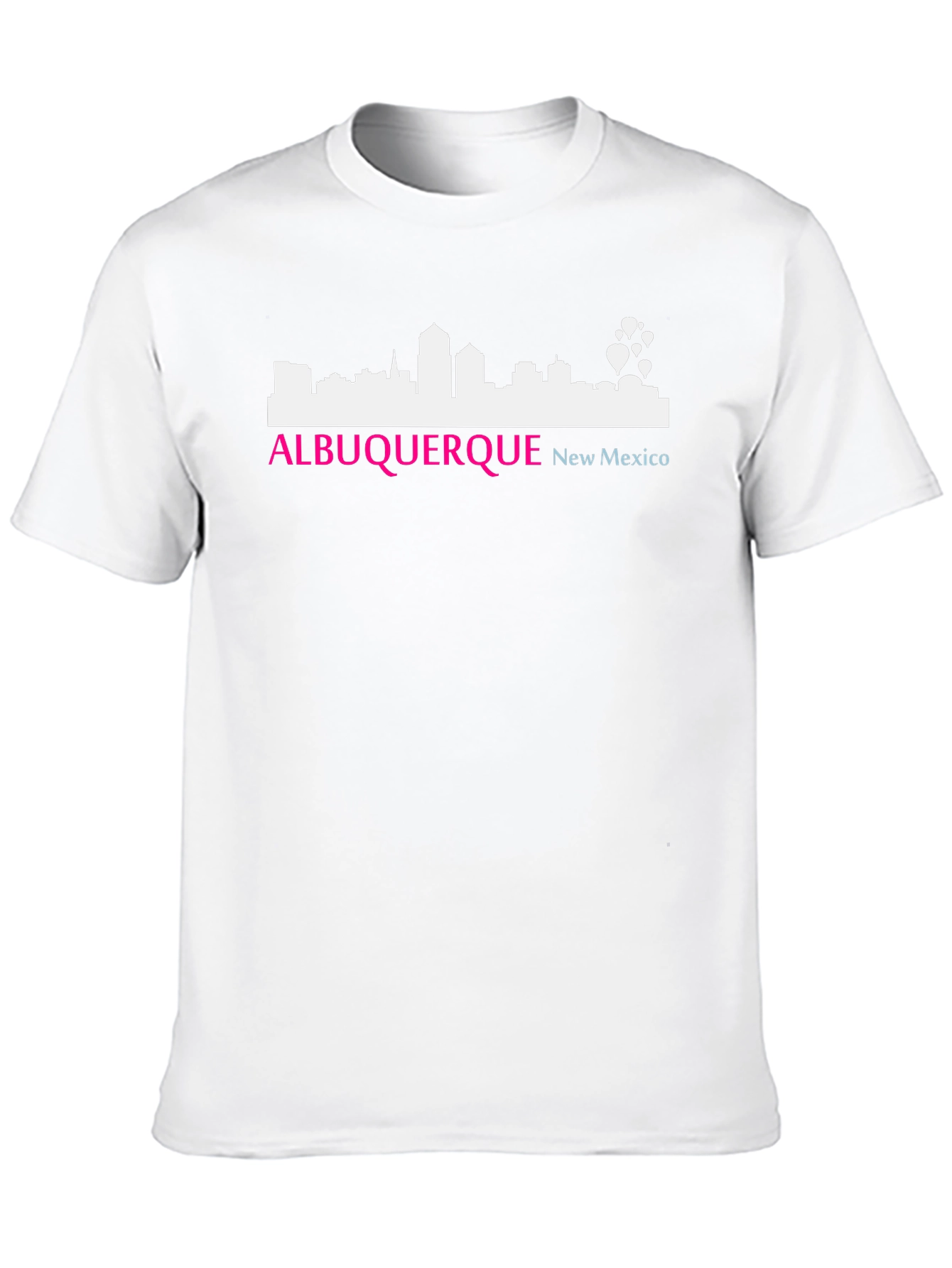 Albuquerque New Mexico Skyline Graphic T-Shirt