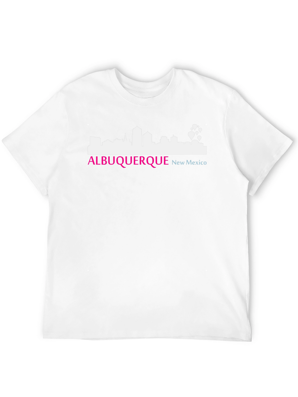 Albuquerque New Mexico Skyline Graphic T-Shirt