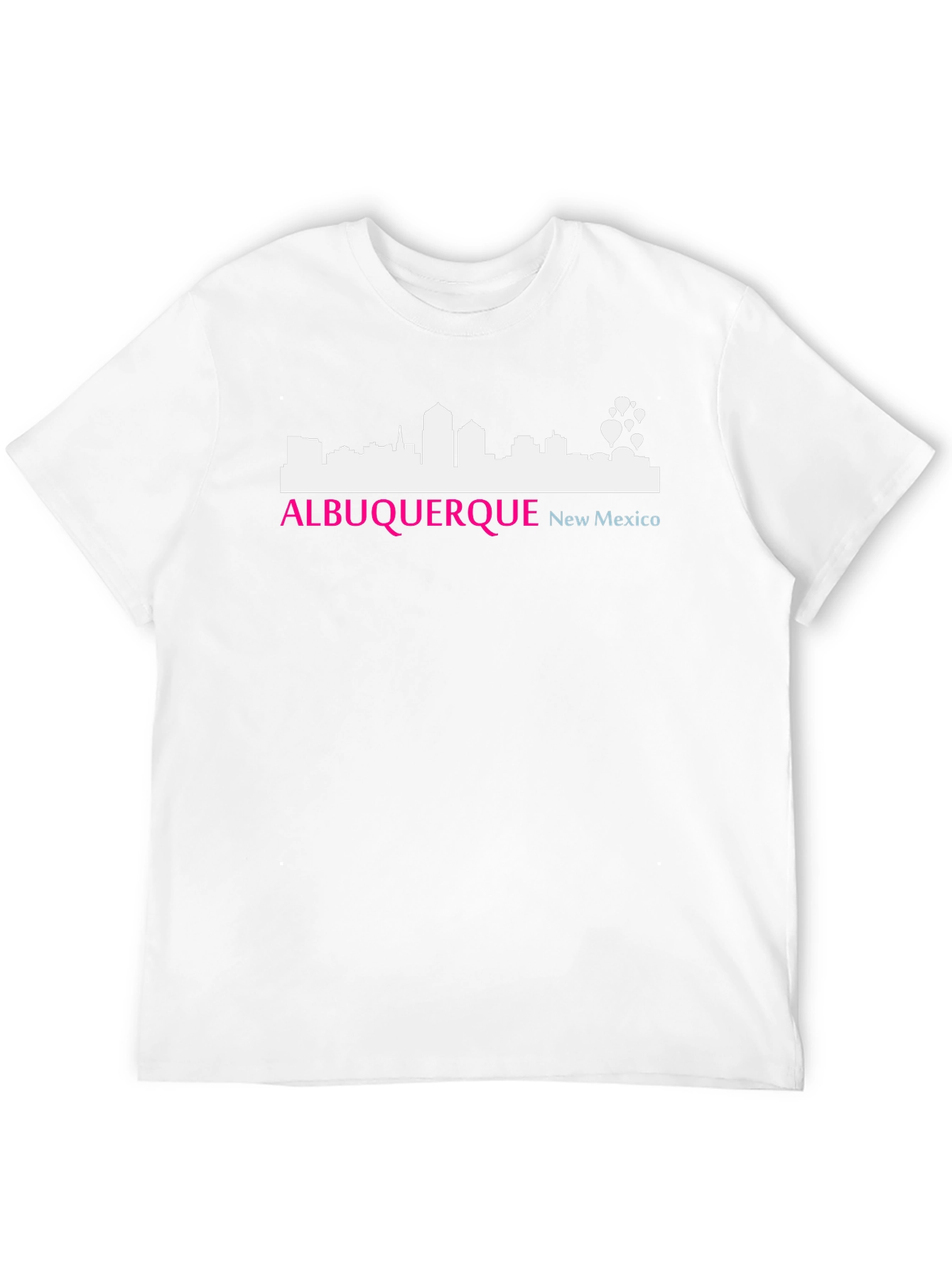 Albuquerque New Mexico Skyline Graphic T-Shirt