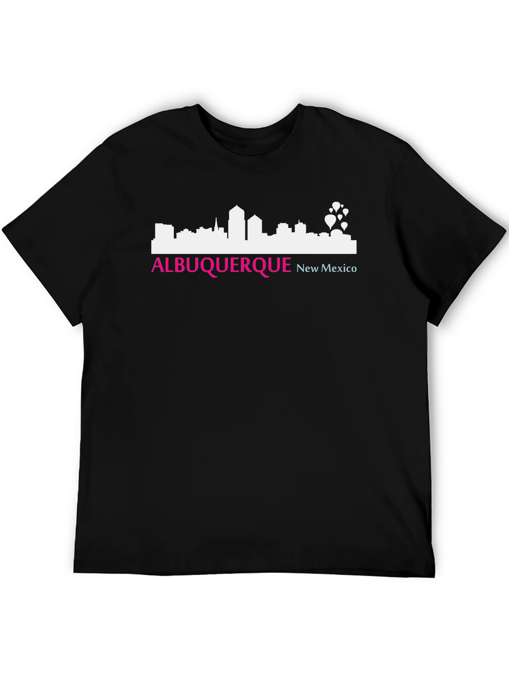 Albuquerque New Mexico Skyline Graphic T-Shirt