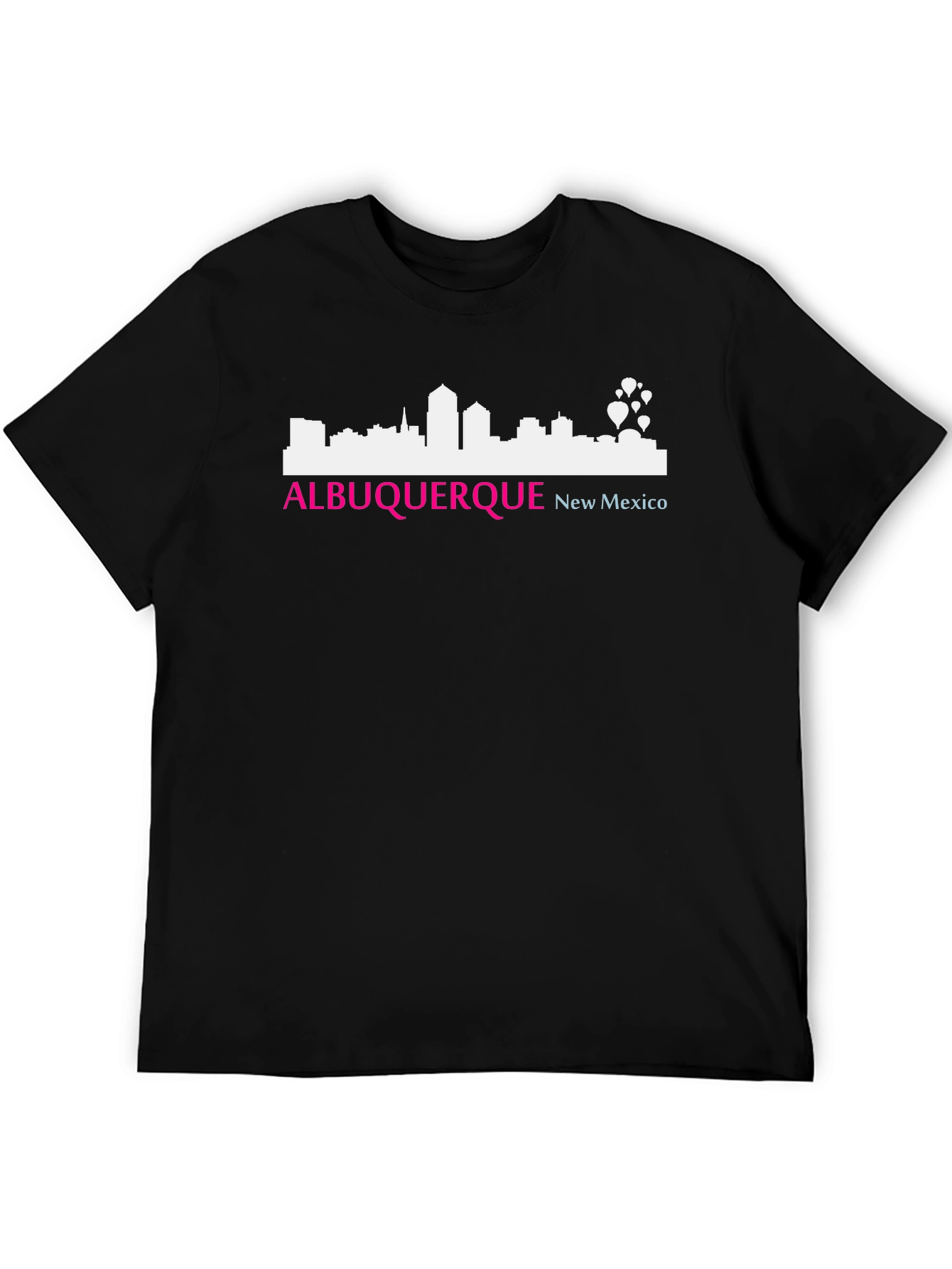 Albuquerque New Mexico Skyline Graphic T-Shirt