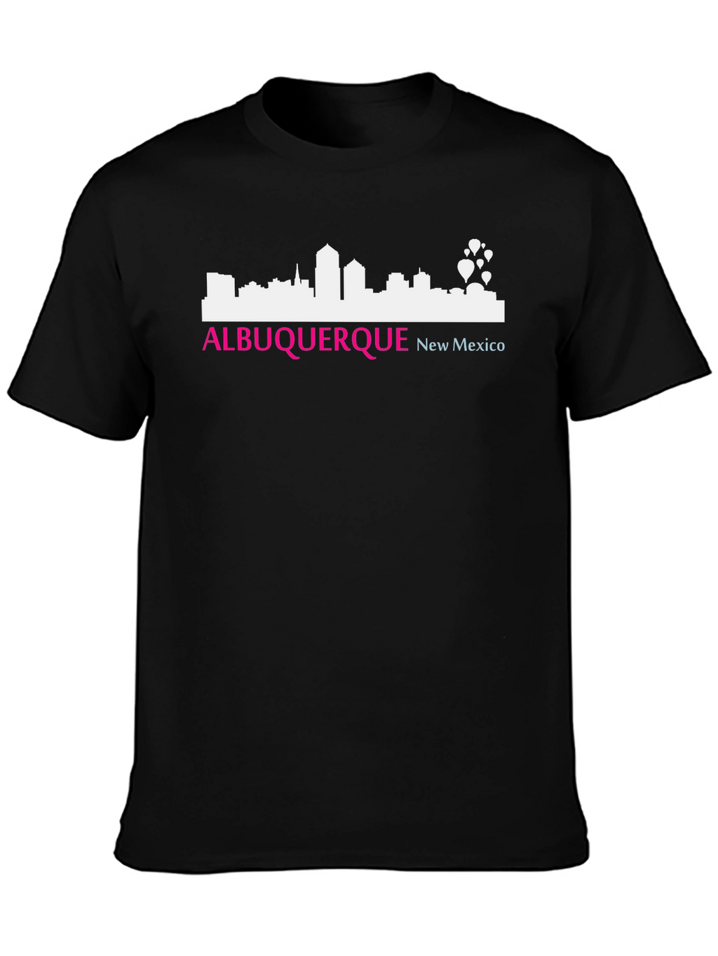 Albuquerque New Mexico Skyline Graphic T-Shirt