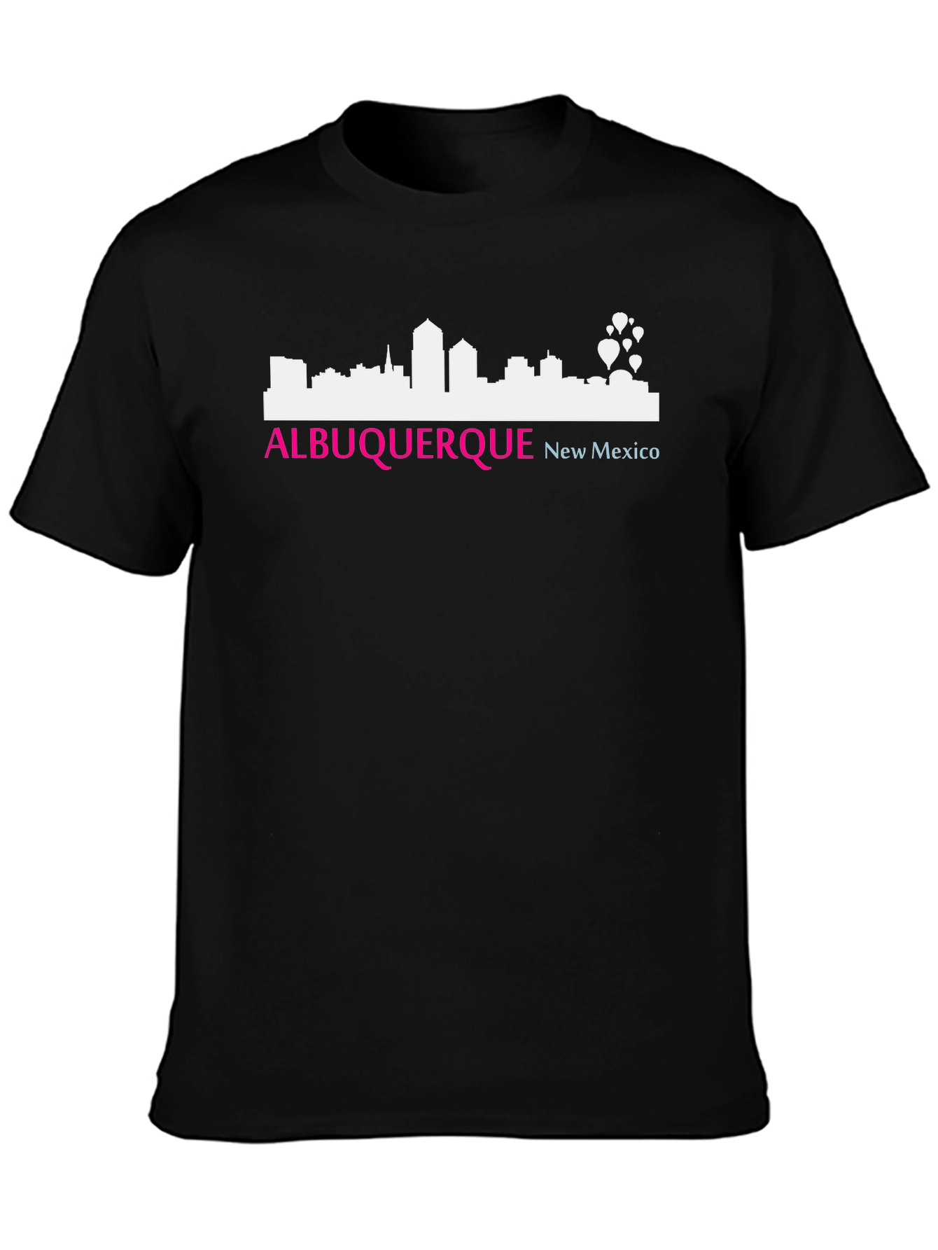 Albuquerque New Mexico Skyline Graphic T-Shirt