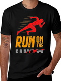 Run On The Road Graphic Tee