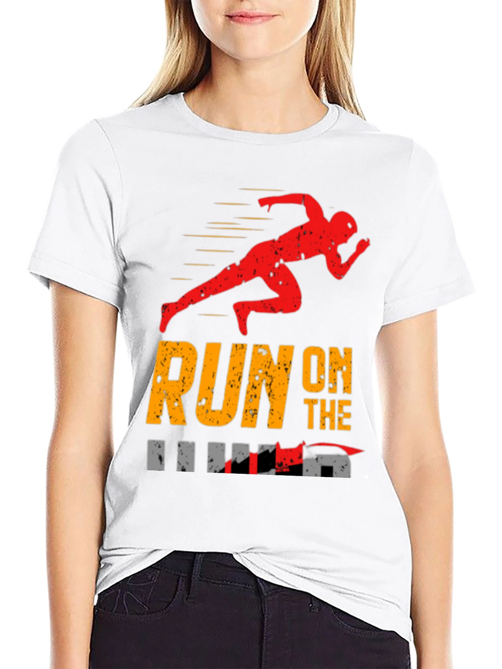 Run On The Road Graphic Tee