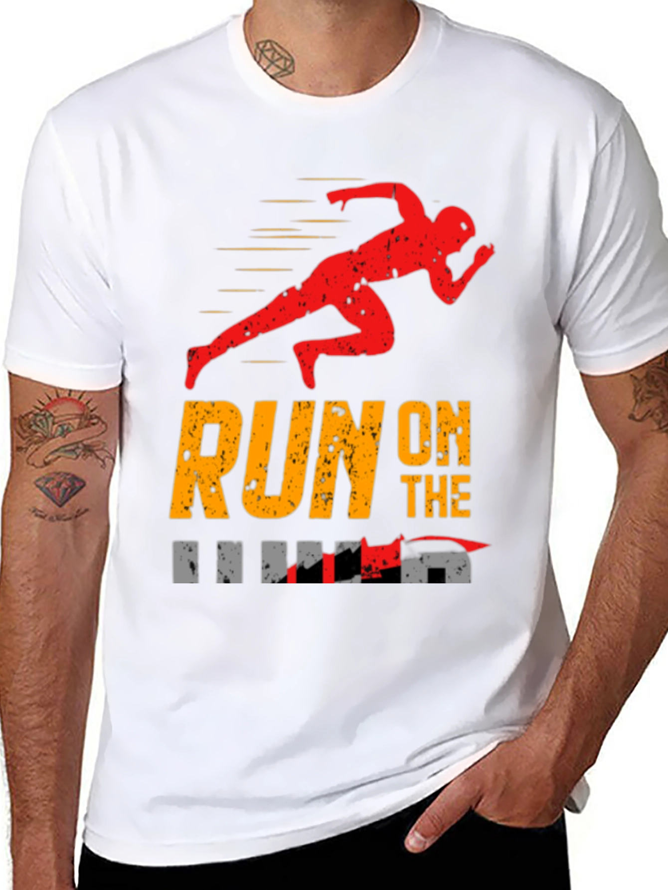 Run On The Road Graphic Tee