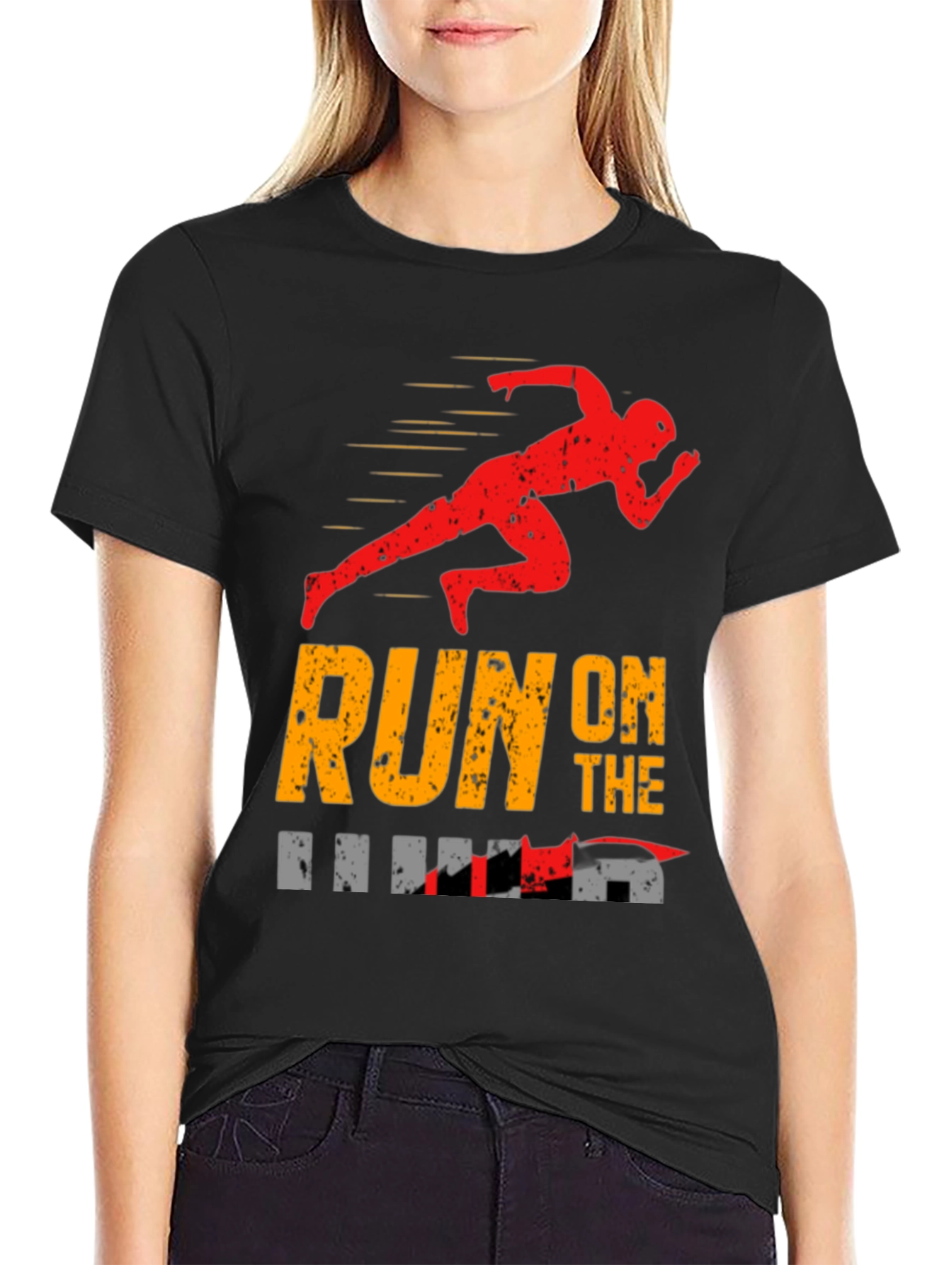 Run On The Road Graphic Tee