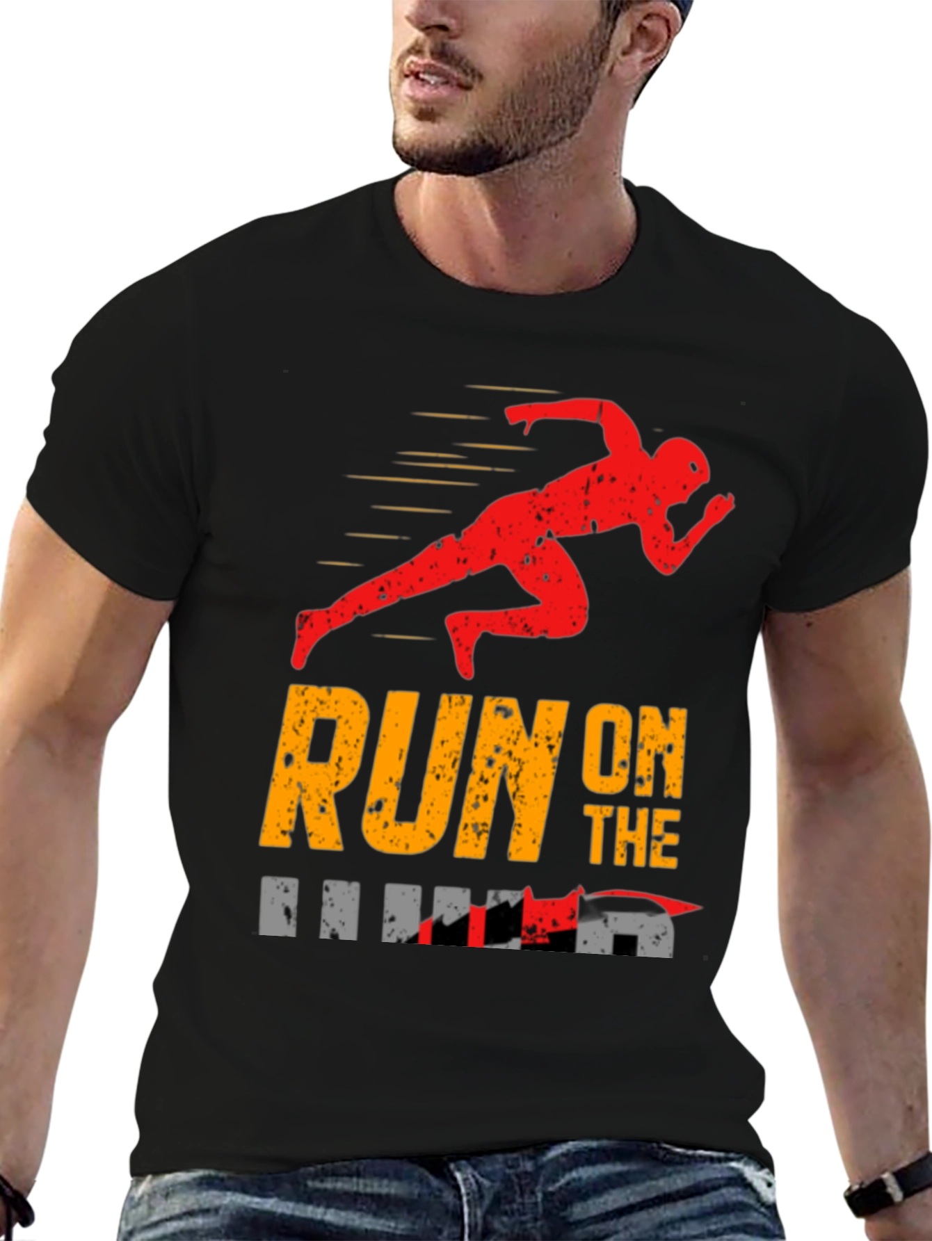Run On The Road Graphic Tee