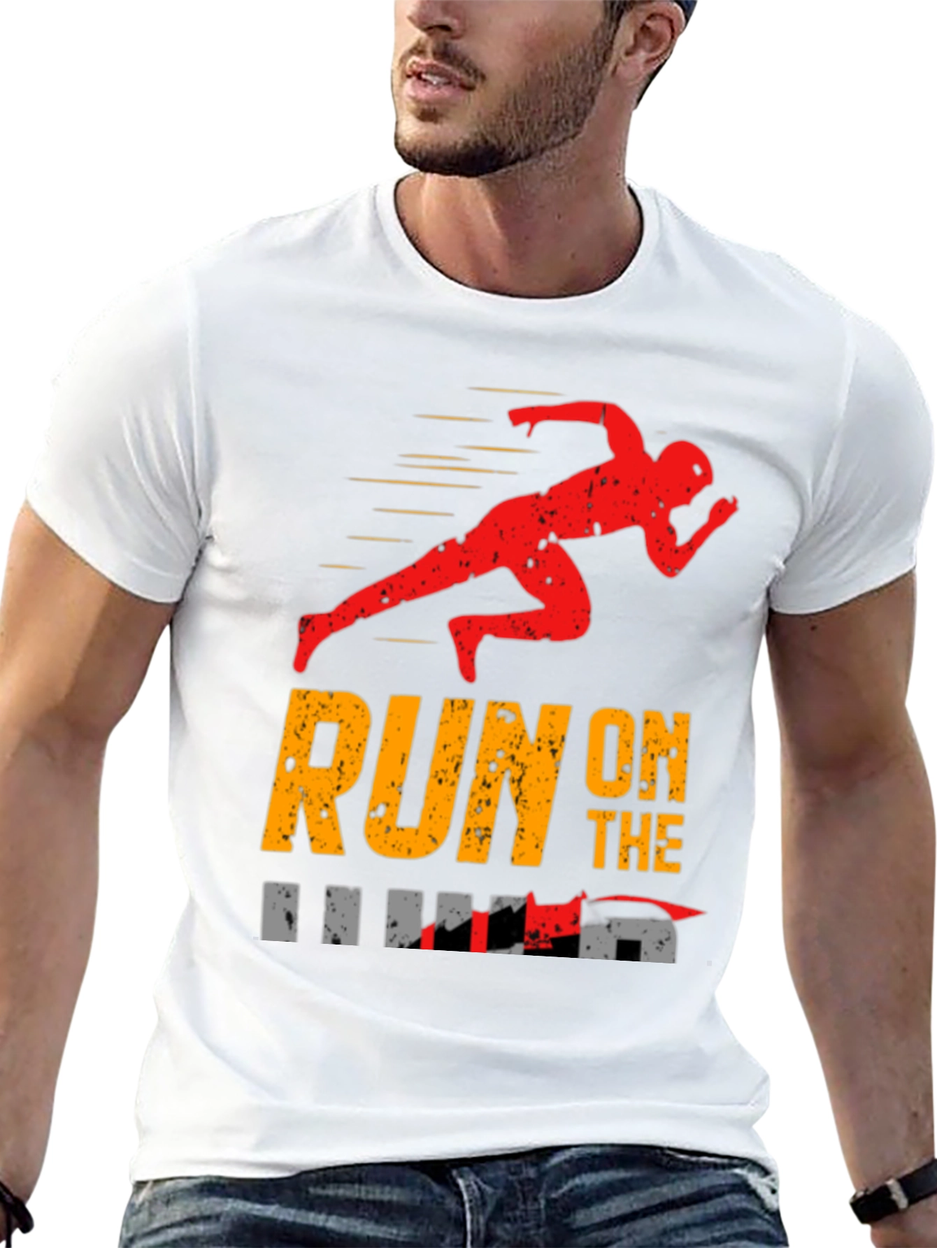 Run On The Road Graphic Tee