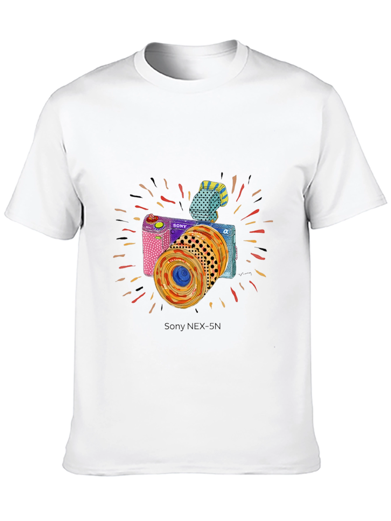 Sony Camera Graphic Tee - Unique Design