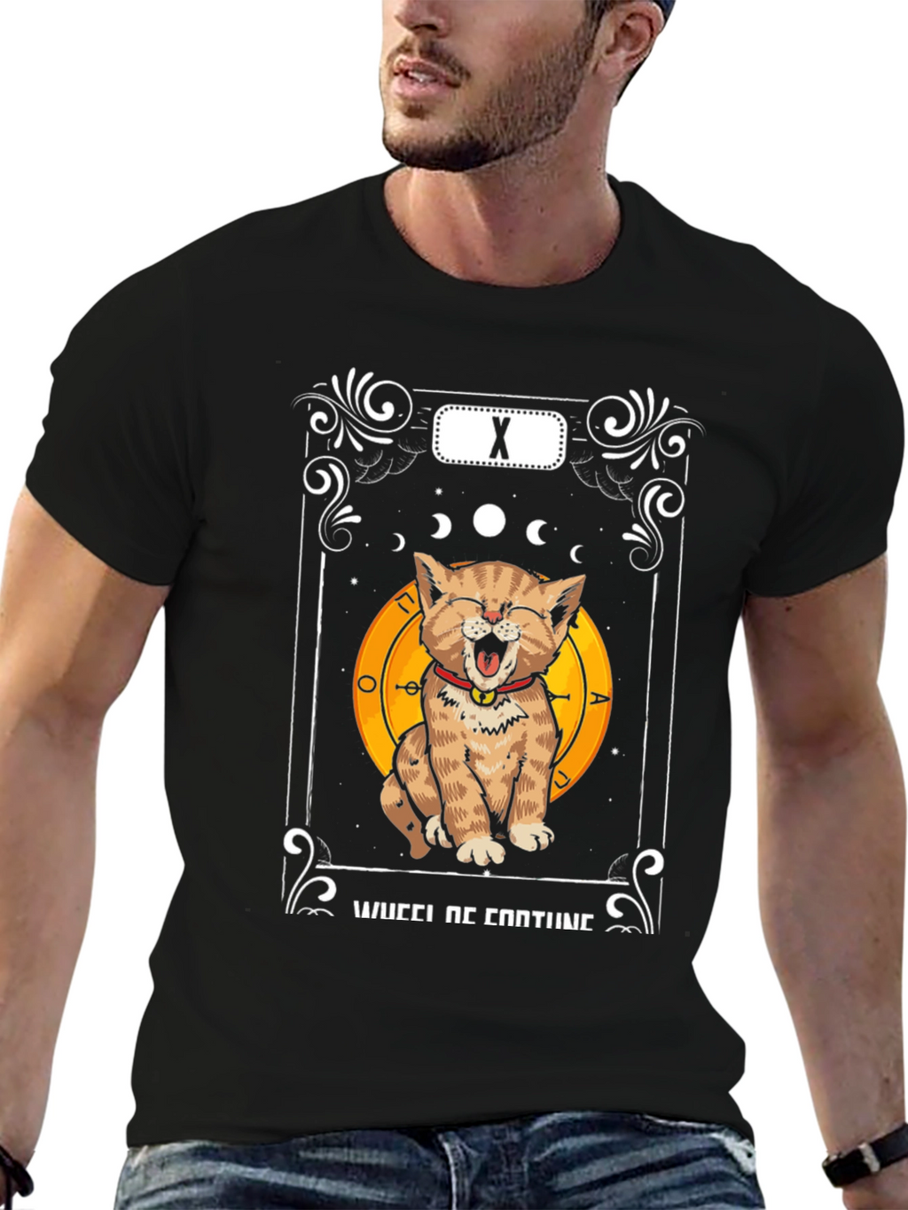 Wheel of Fortune Cat T-Shirt