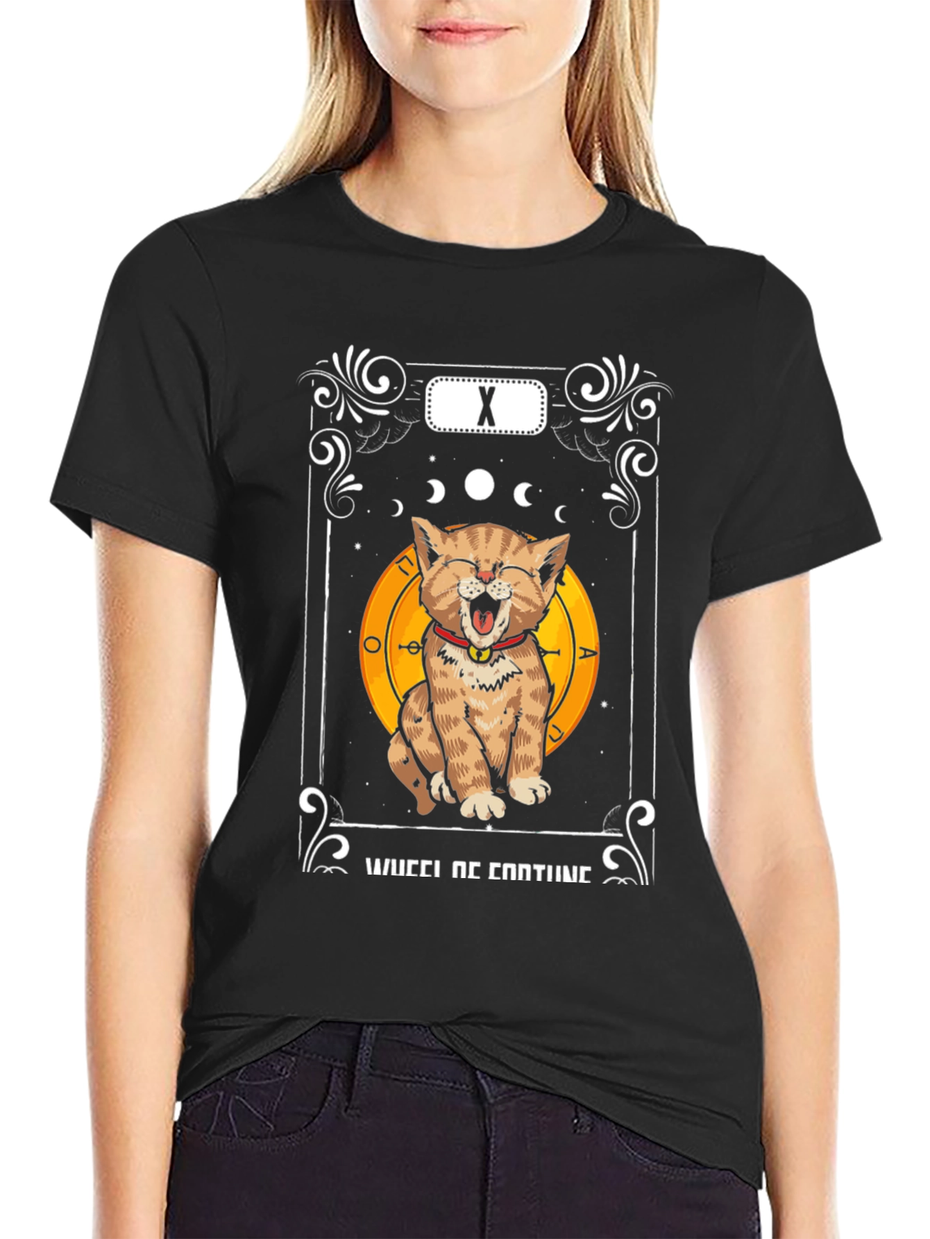 Wheel of Fortune Cat T-Shirt