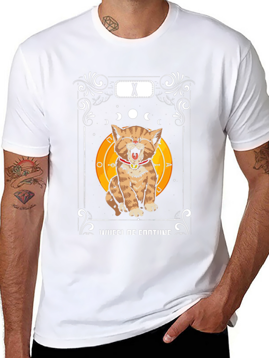 Wheel of Fortune Cat T-Shirt