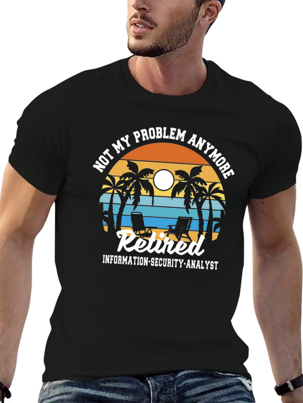 Retired Information Security Analyst T-Shirt