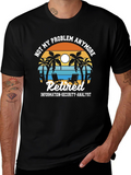 Retired Information Security Analyst T-Shirt