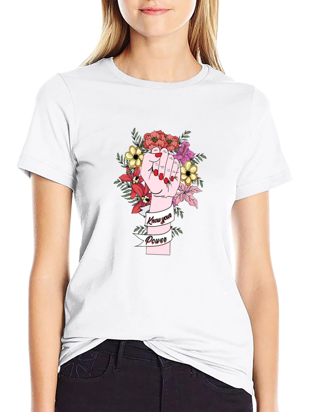 Empowered Fist Graphic Tee - Know Your Power