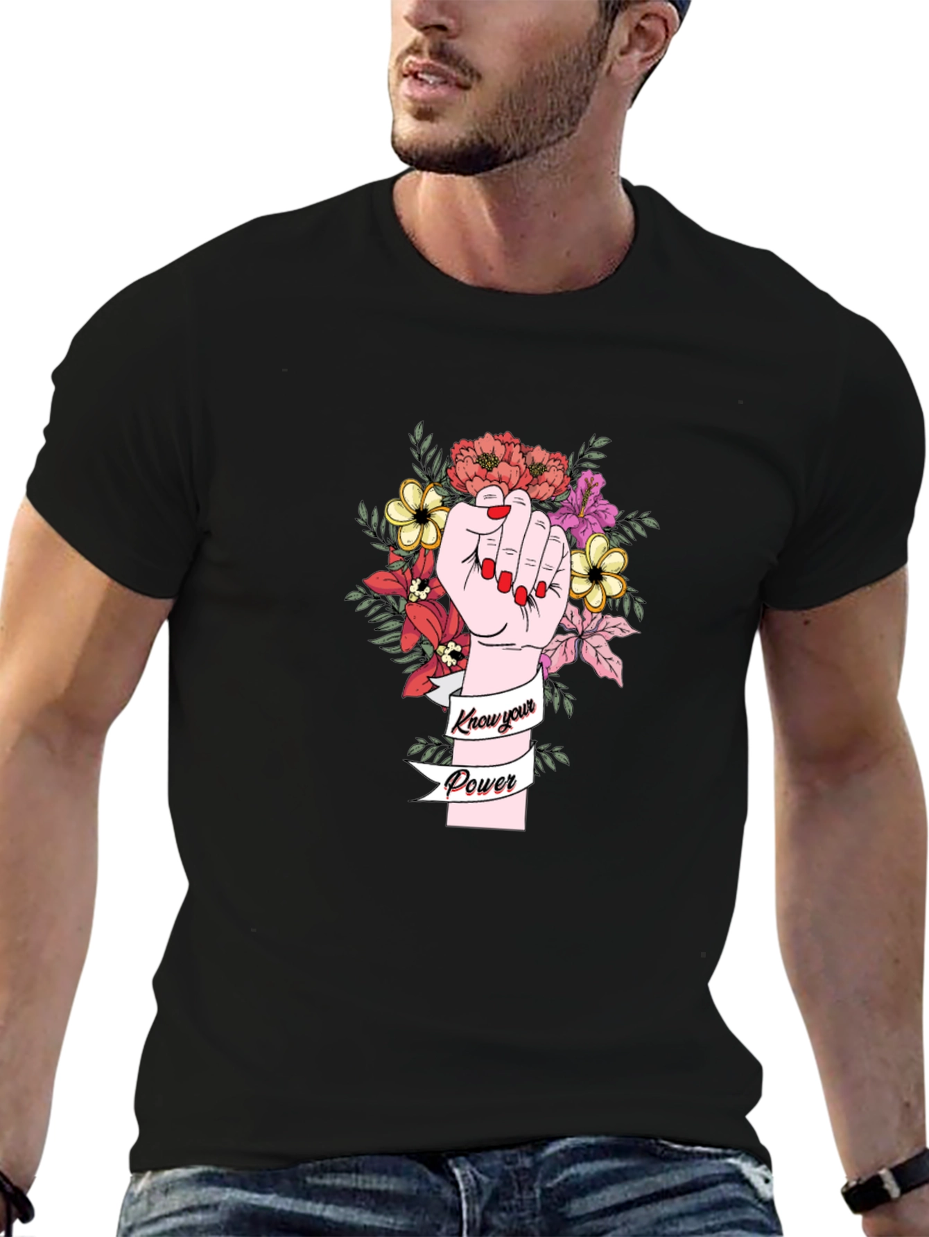 Empowered Fist Graphic Tee - Know Your Power