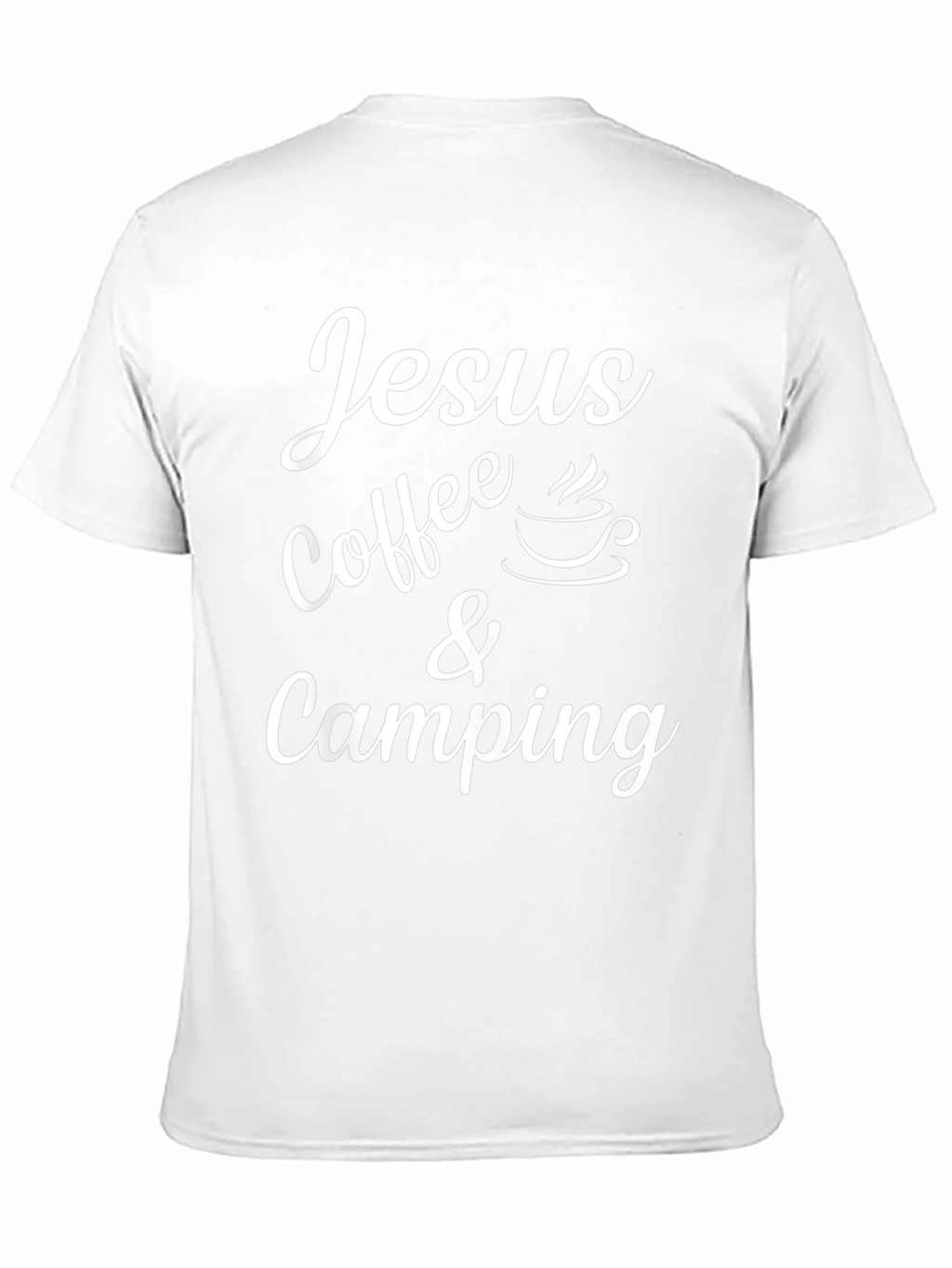 Jesus Coffee & Camping Black T-Shirt
