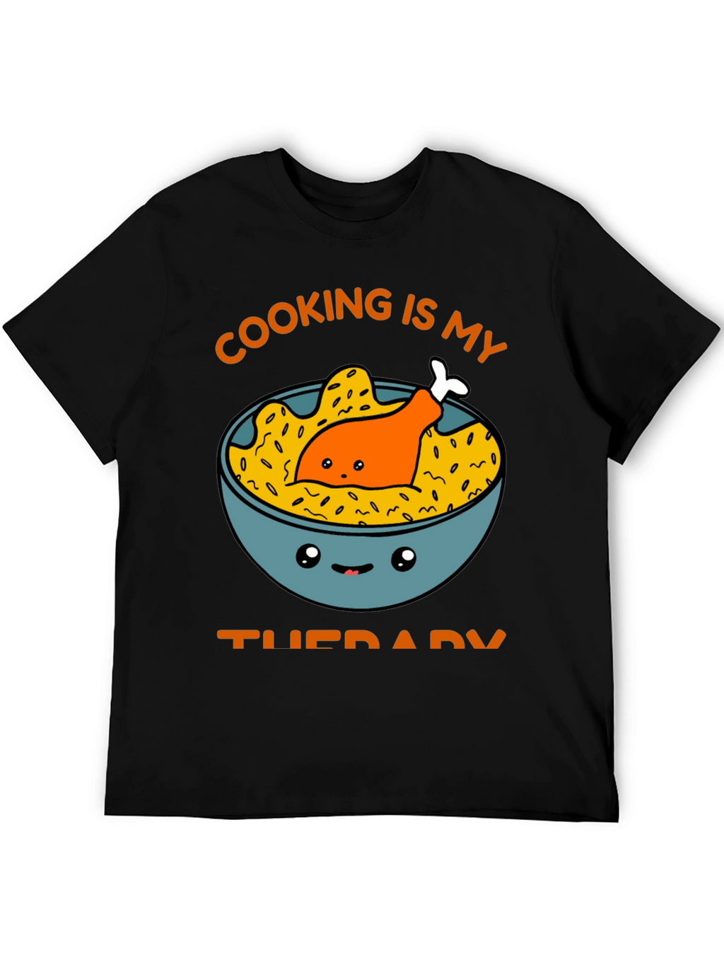 Cooking is My Therapy Graphic Tee