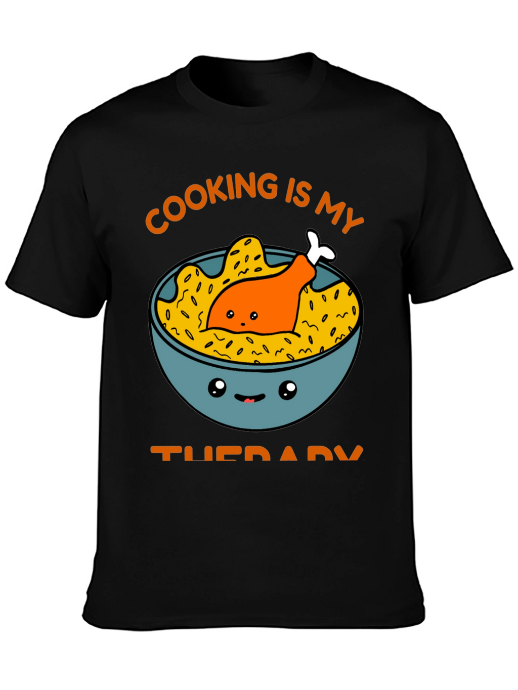 Cooking is My Therapy Graphic Tee