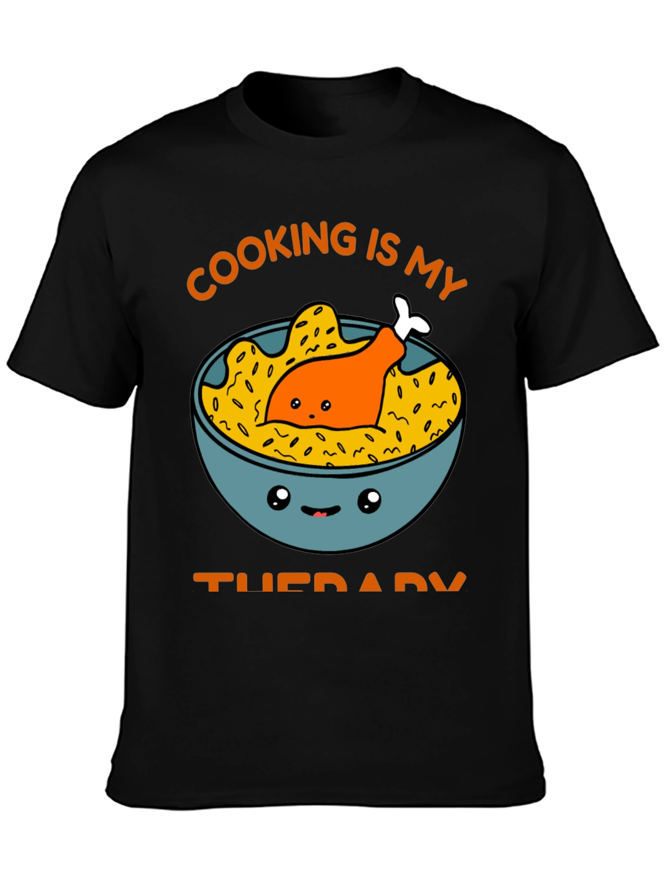 Cooking is My Therapy Graphic Tee